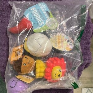 Plush Dog Toy Set Total of 5 Toys